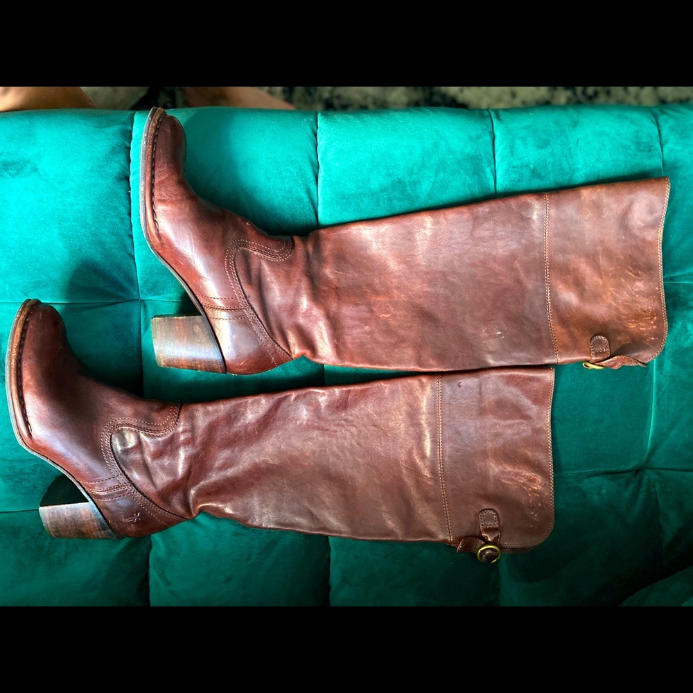 Over the knee Frye Boots